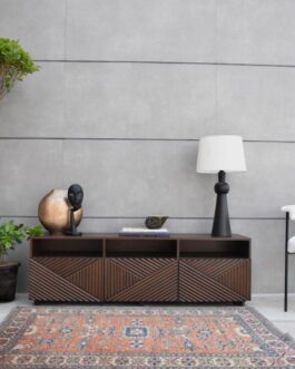 AURA – Carved Media Console