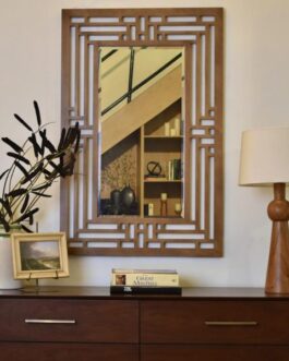 MIRARI – Mirror with Wooden Frame