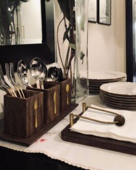 LARK – Wooden Flatware Holder